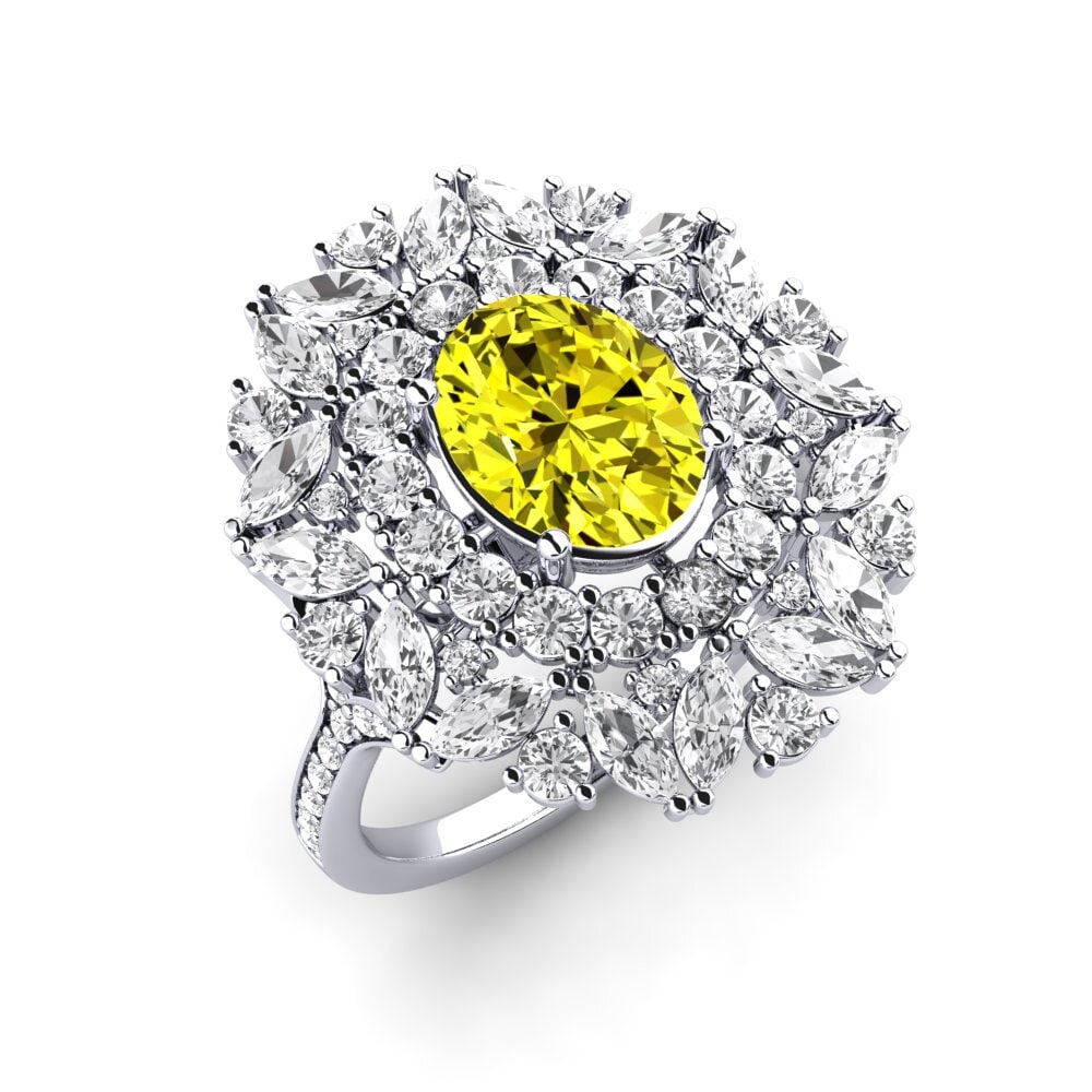 Plata 925 Anillo de compromiso Agathon