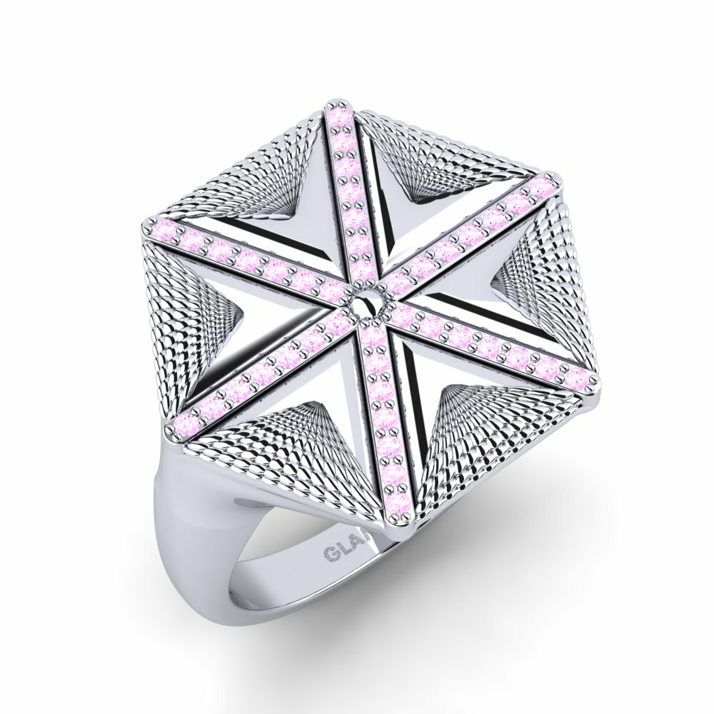 Roze Saffier Ringen Batel