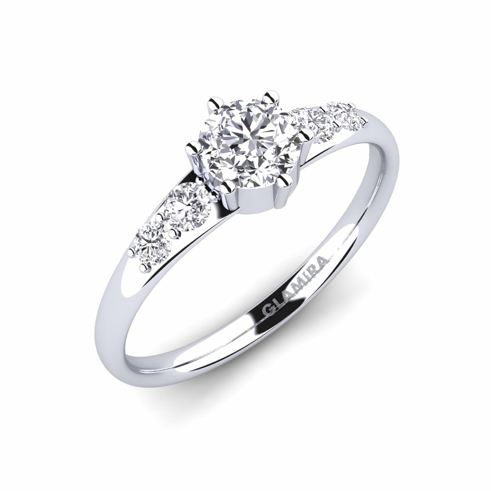 Side-Stone Engagement Ring Lugh