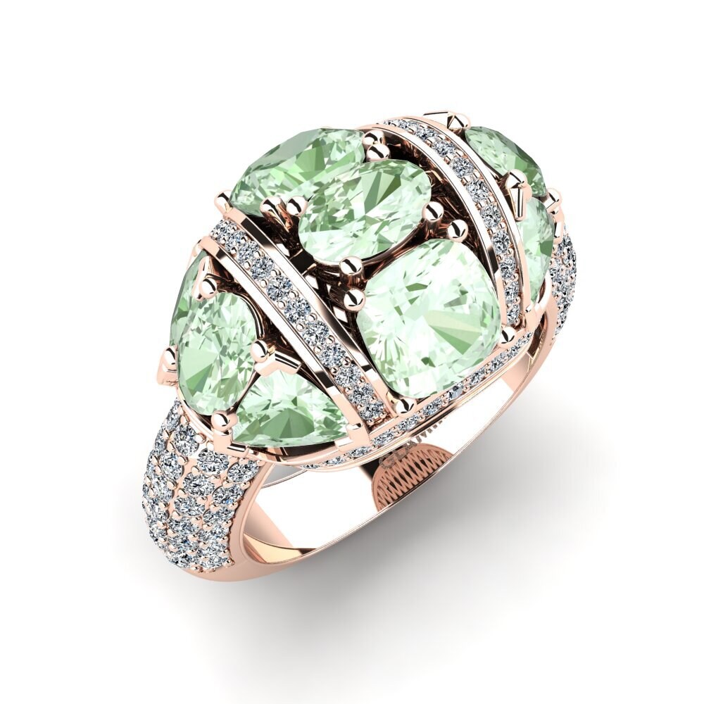 Green Amethyst Ring Wemba