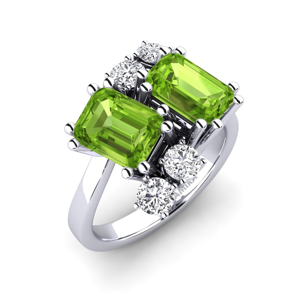 Peridot Engagement Ring Pattaya