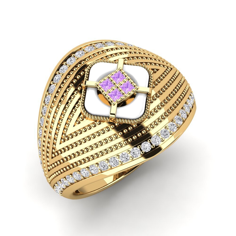 Amethyst Men's Ring Raasch