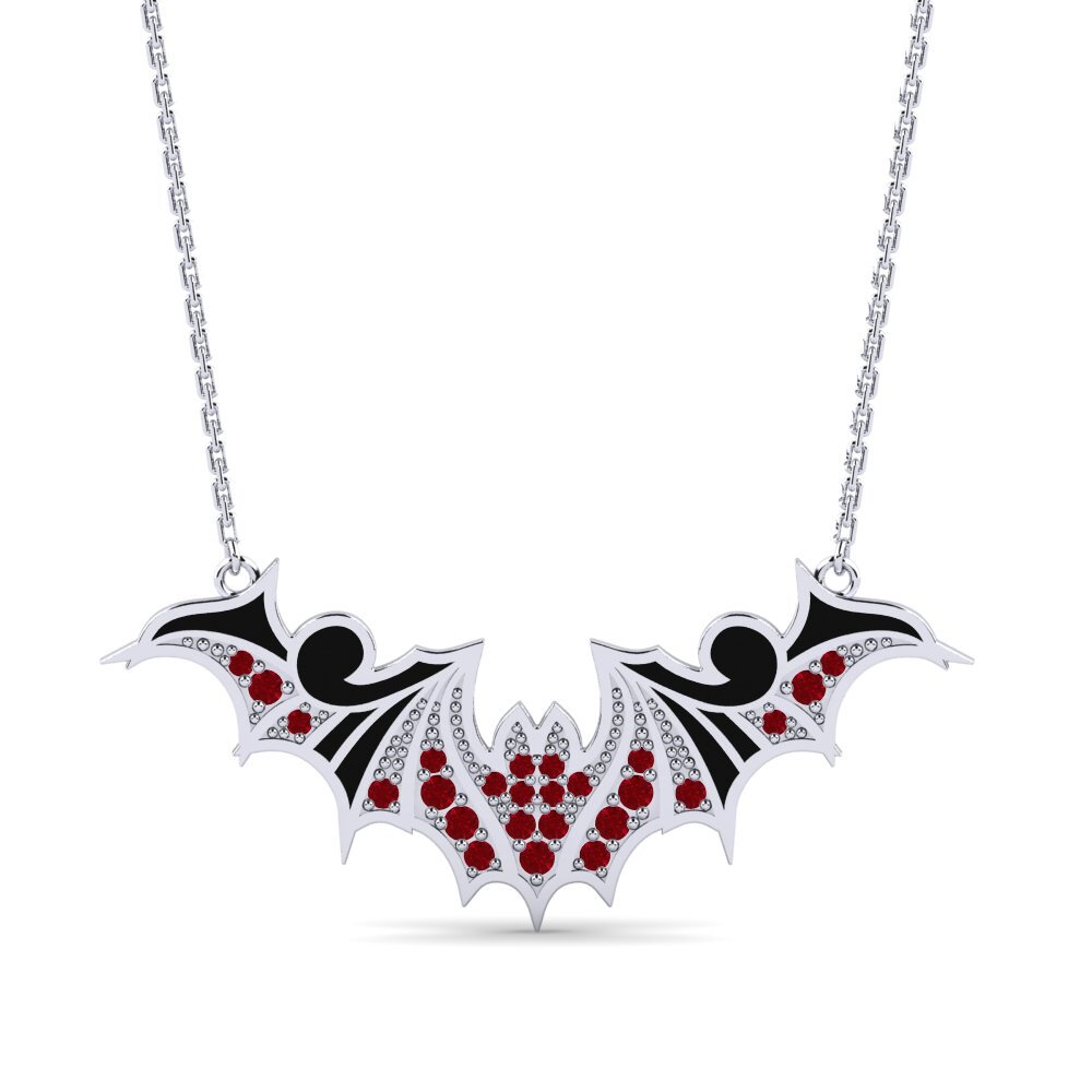 Red Zirconia Women's Necklace Rainan