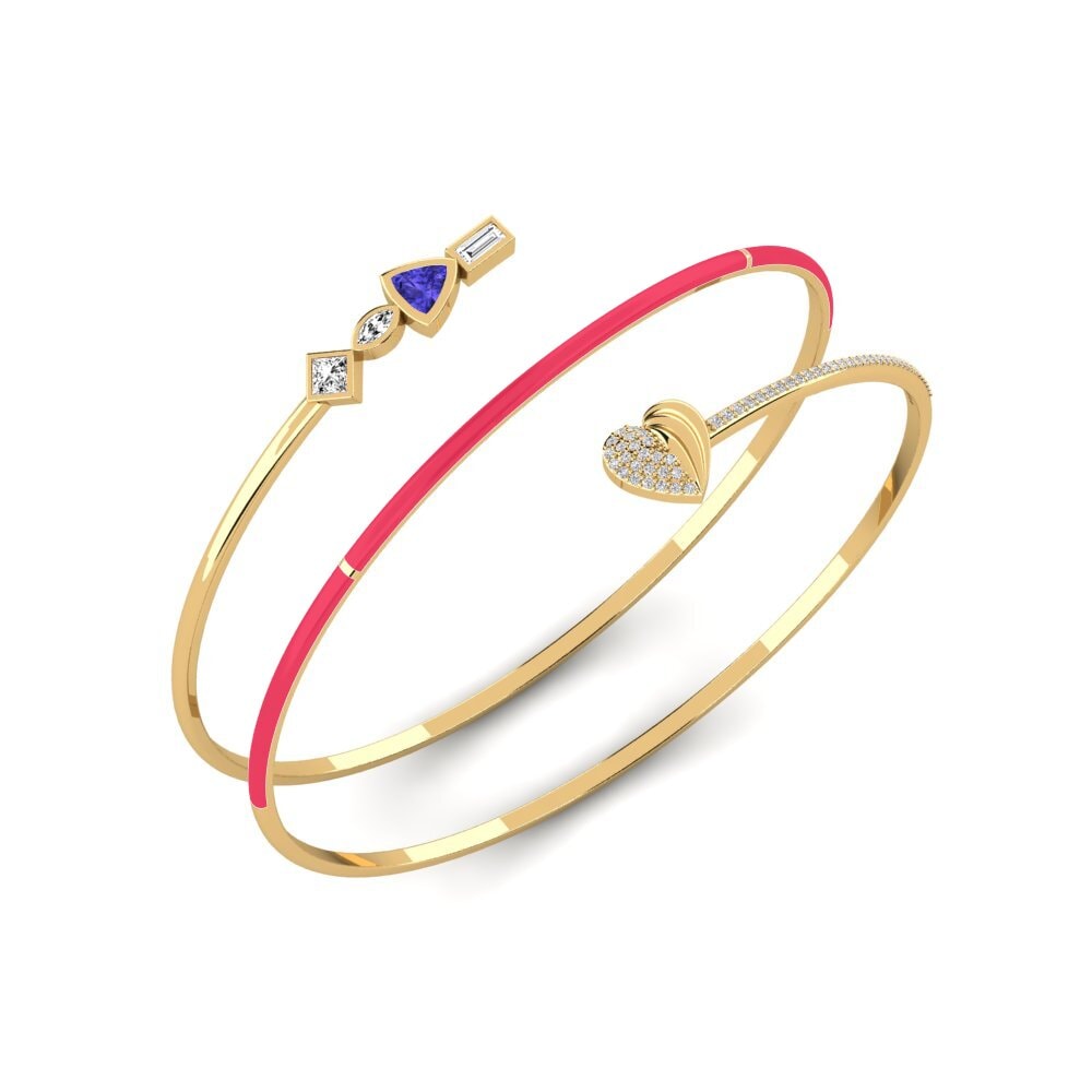 Tanzanite Women's Bangle Rainlove
