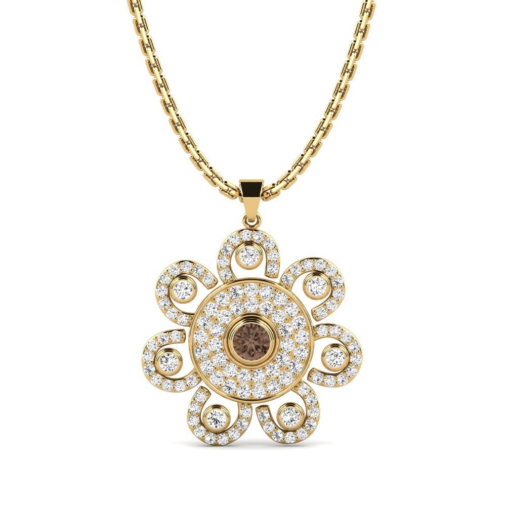 Smoky Quartz Women's Pendant Rajaha