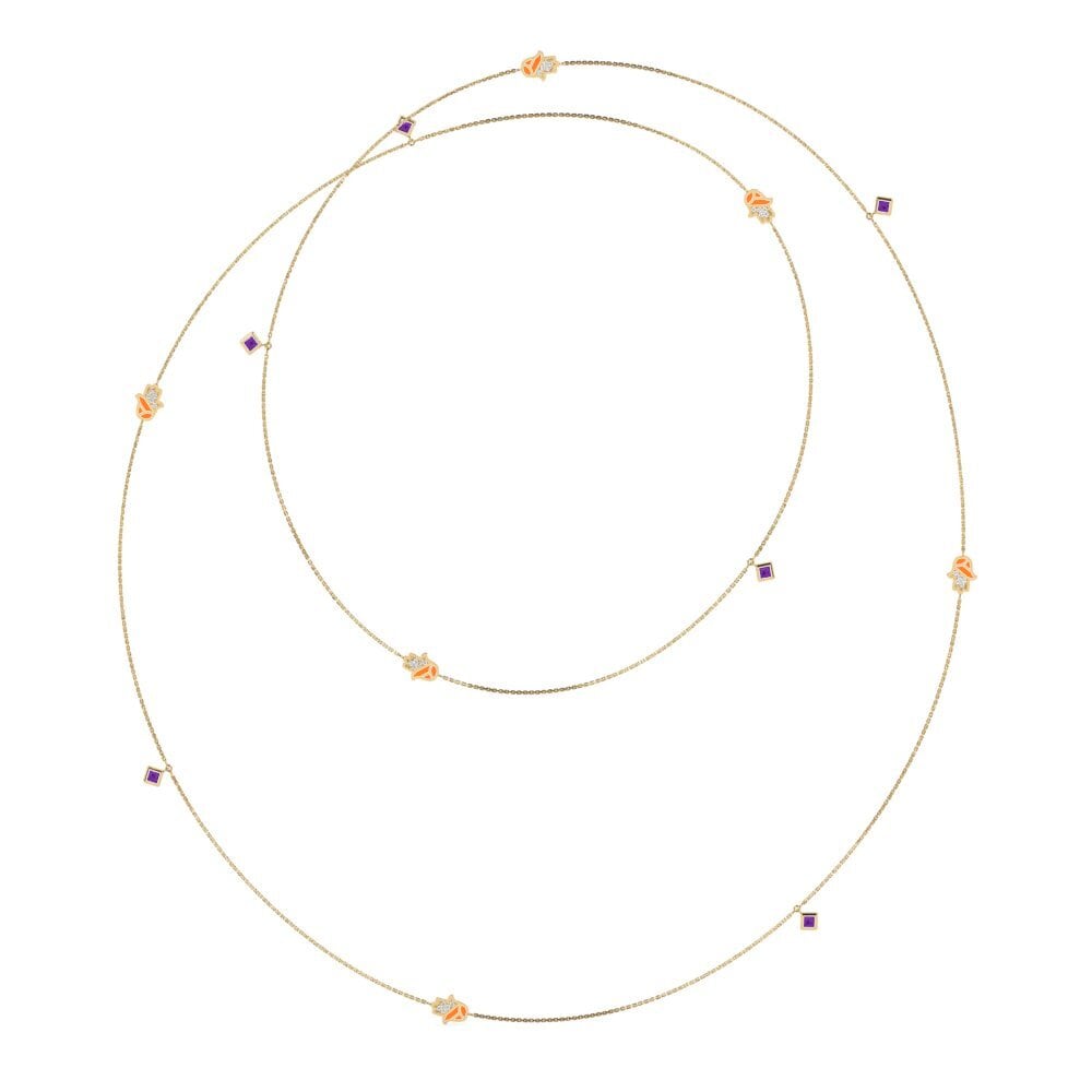 Amethyst Women's Necklace Rakshak