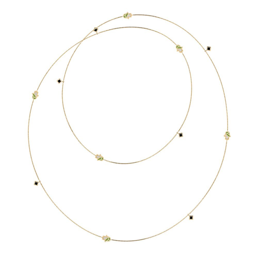 Black Onyx Women's Necklace Rakshak