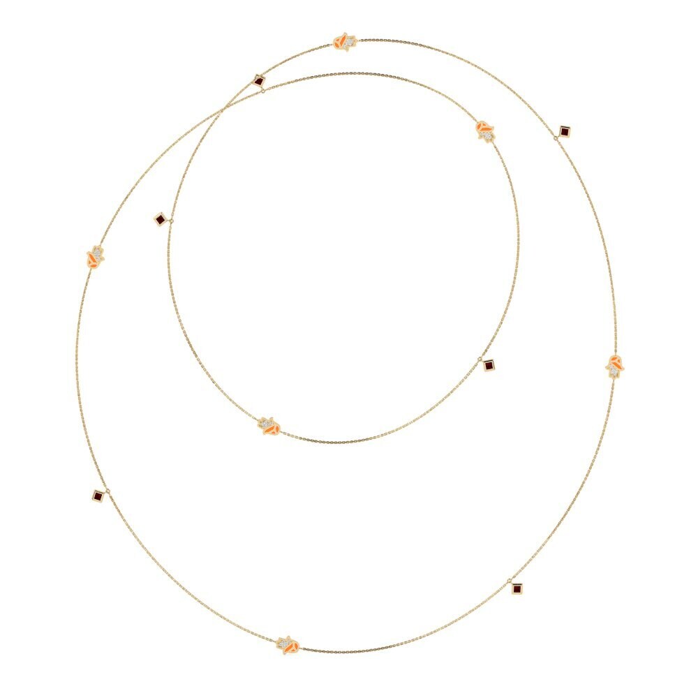 Garnet Women's Necklace Rakshak