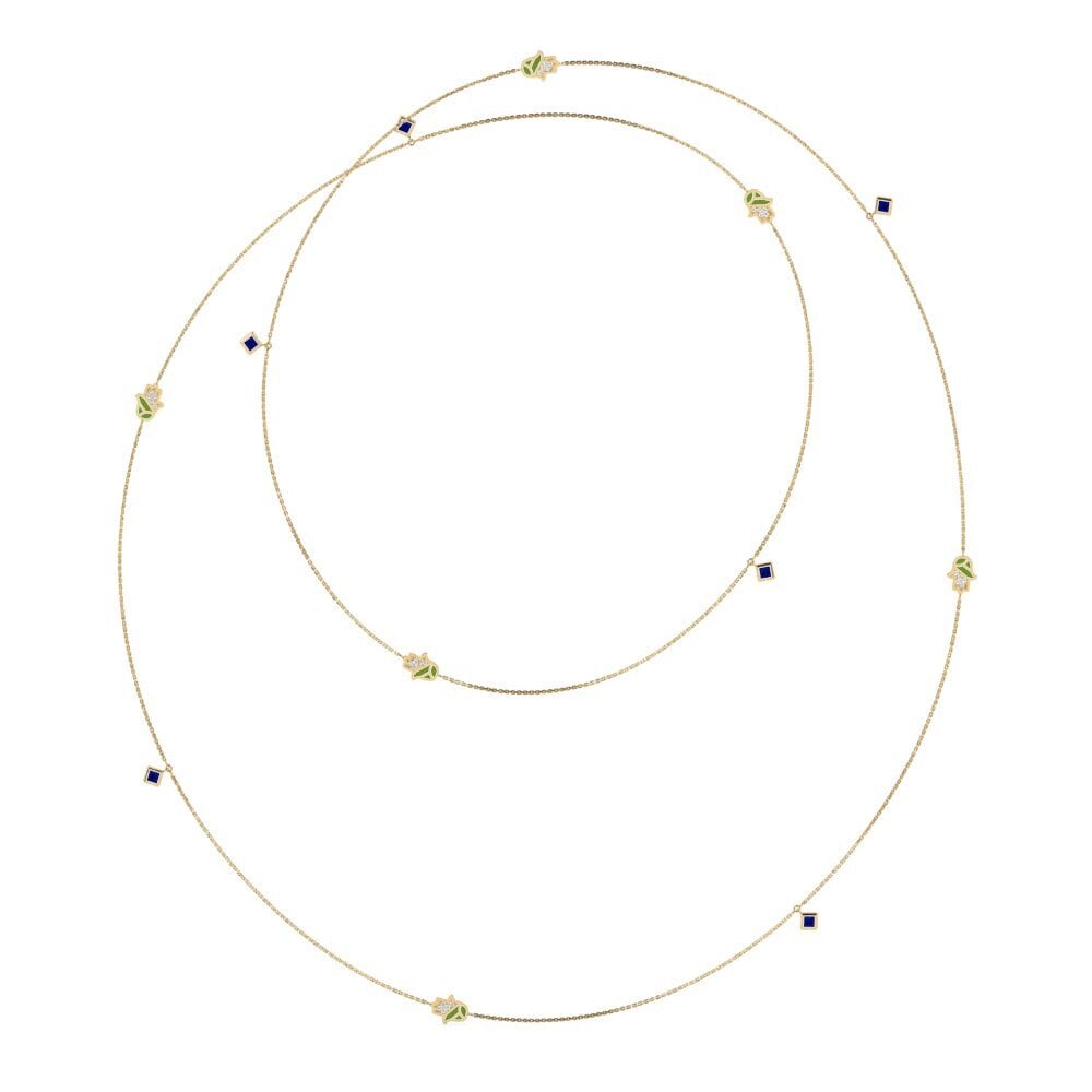 Sapphire Women's Necklace Rakshak