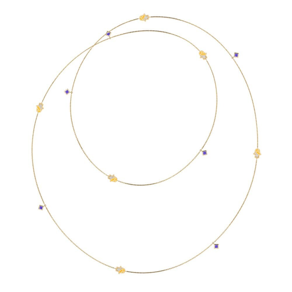 Tanzanite Women's Necklace Rakshak