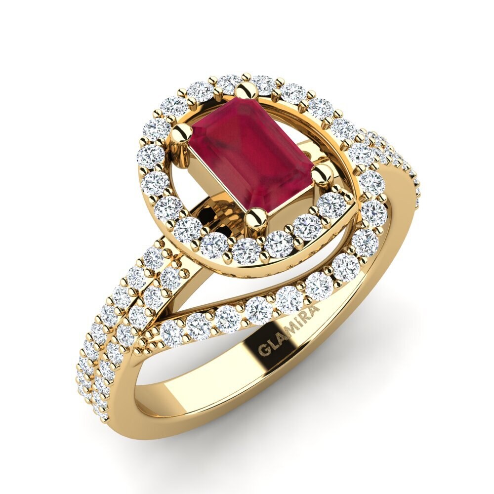 Ruby Engagement Ring Raloun
