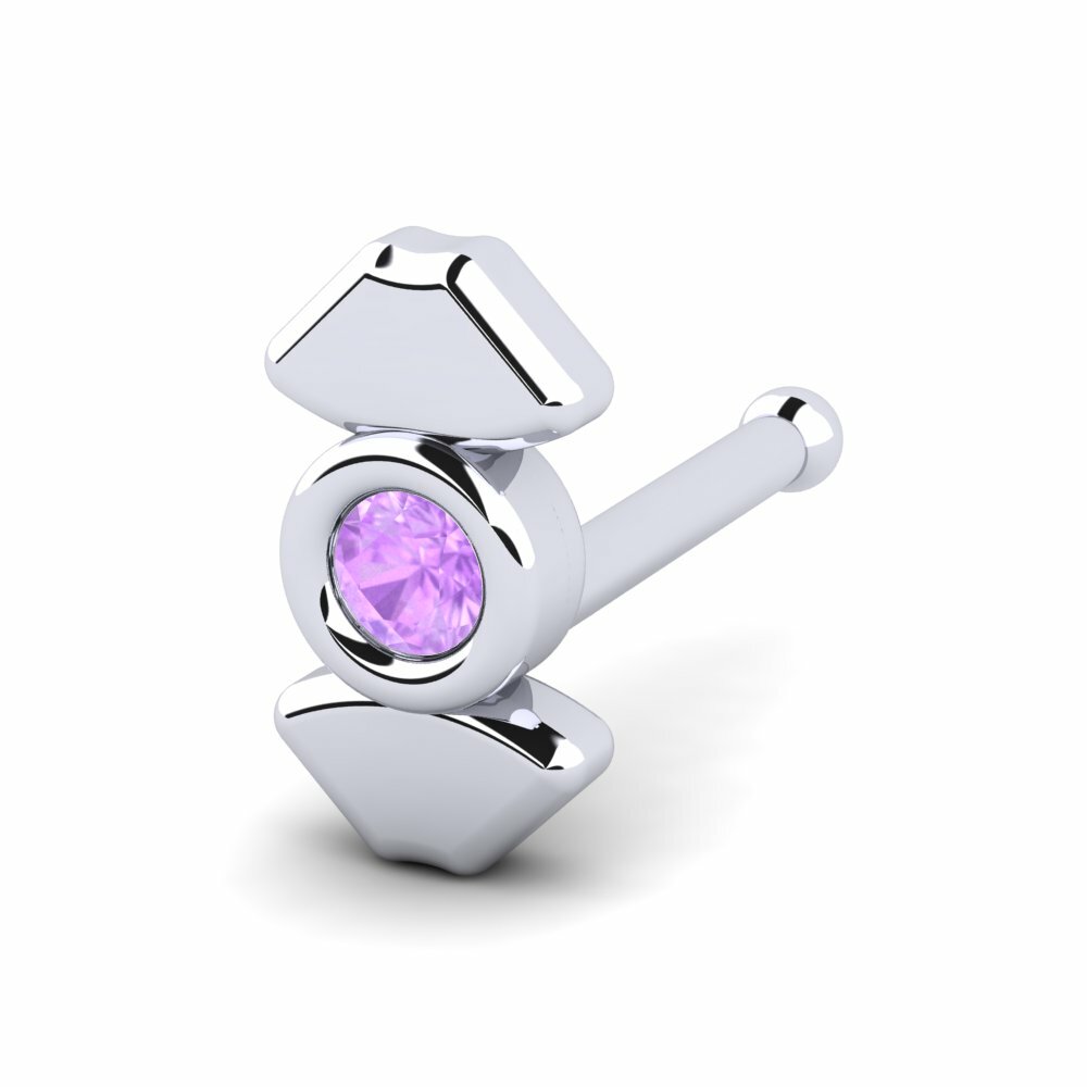 Amethist Neus Pin Rami