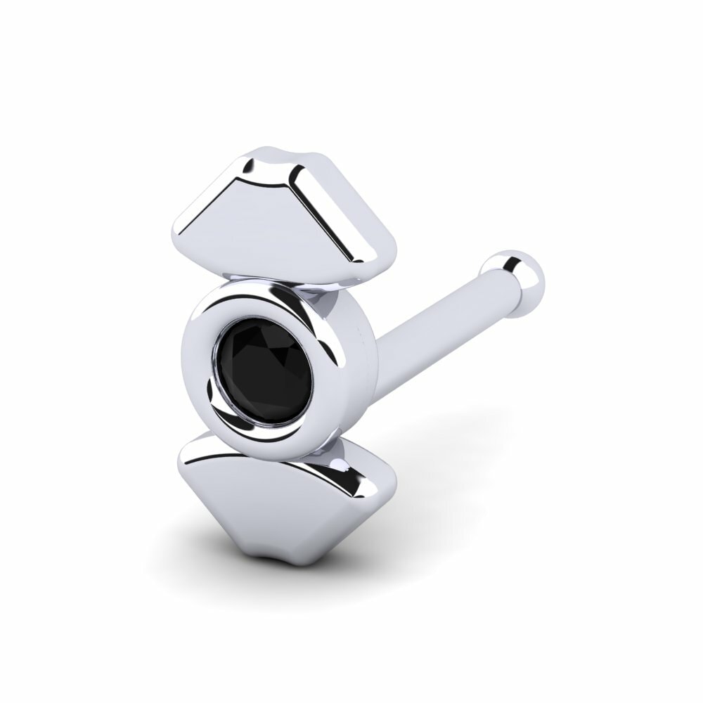 Black Diamond Nose Pin Rami