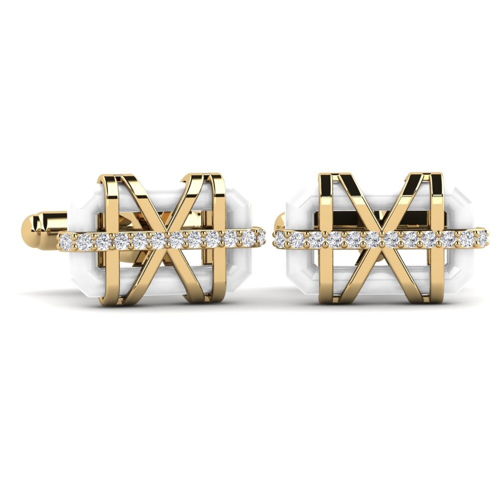 Lab Grown Diamond Cufflink Ramonita