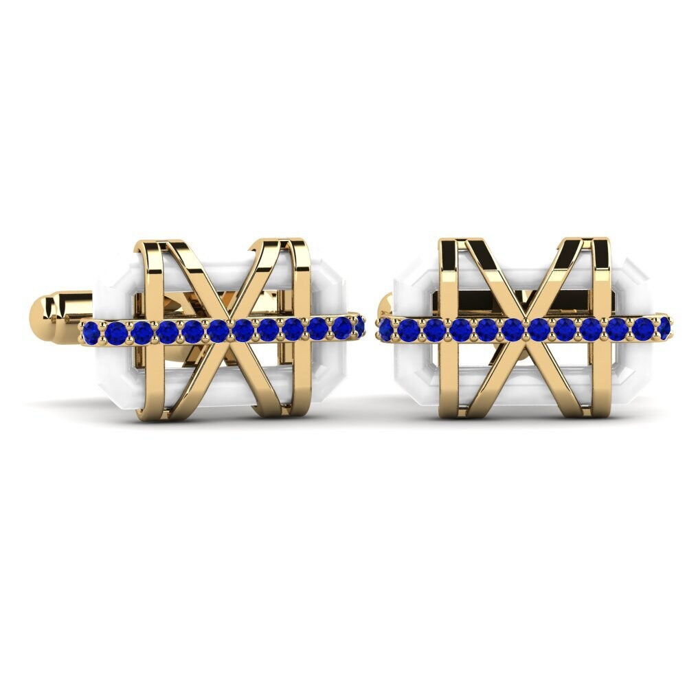Sapphire Cufflink Ramonita