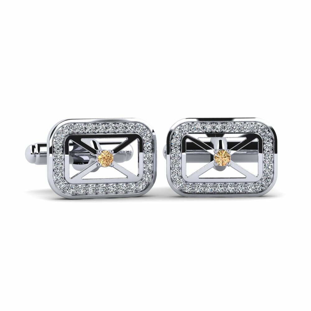 Brown Diamond Cufflink Randisha