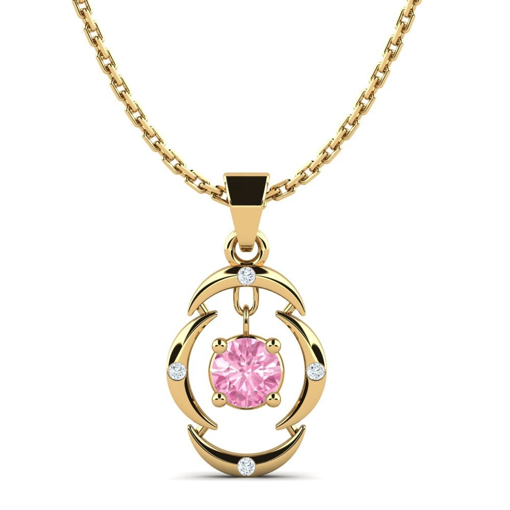 Pink Sapphire Women's Pendant Ranjana