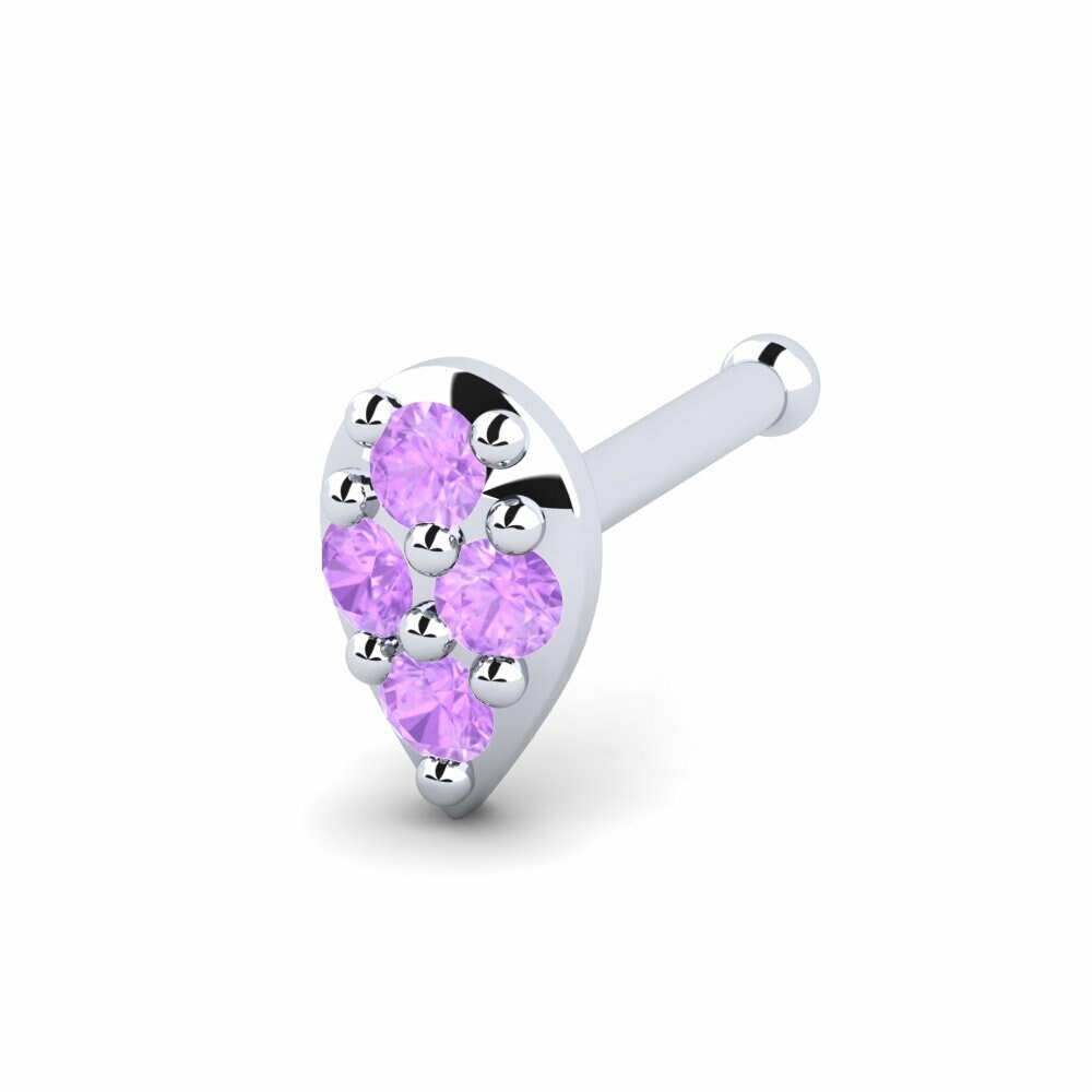Amethist Neus Pin Rasha