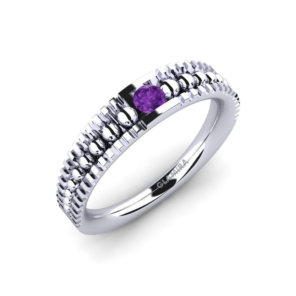Amethyst Engagement Ring Rasia