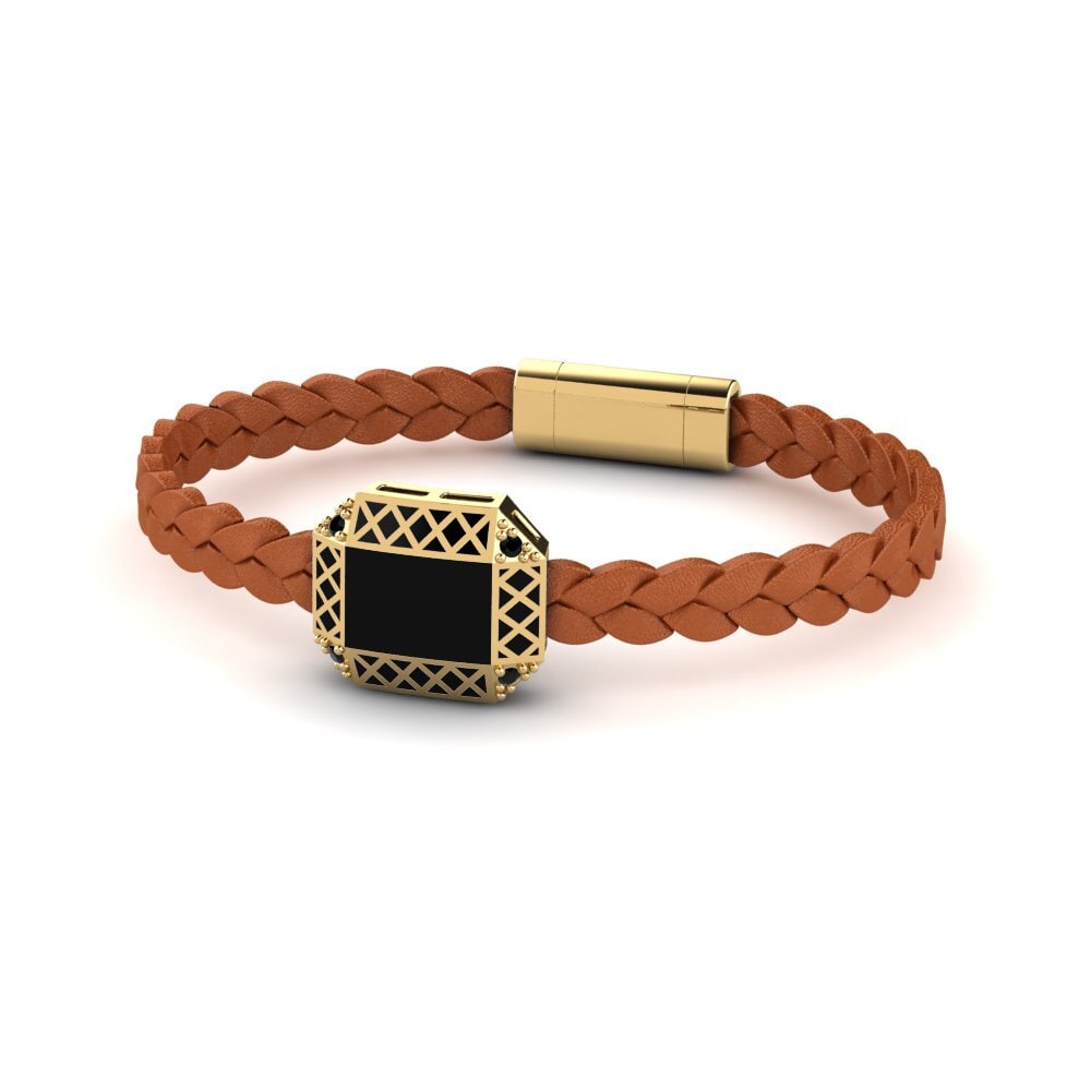 18ct Yellow Gold Men's Bracelet Raticate