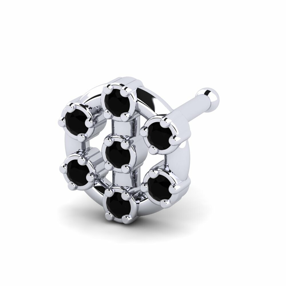 Black Diamond Nose Pin Ratko