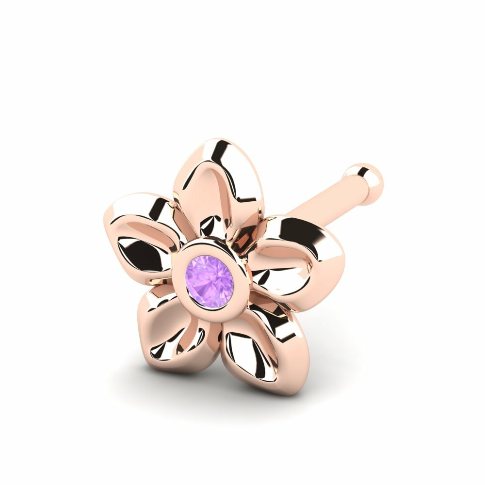 Amethist Neus Pin Ravioli