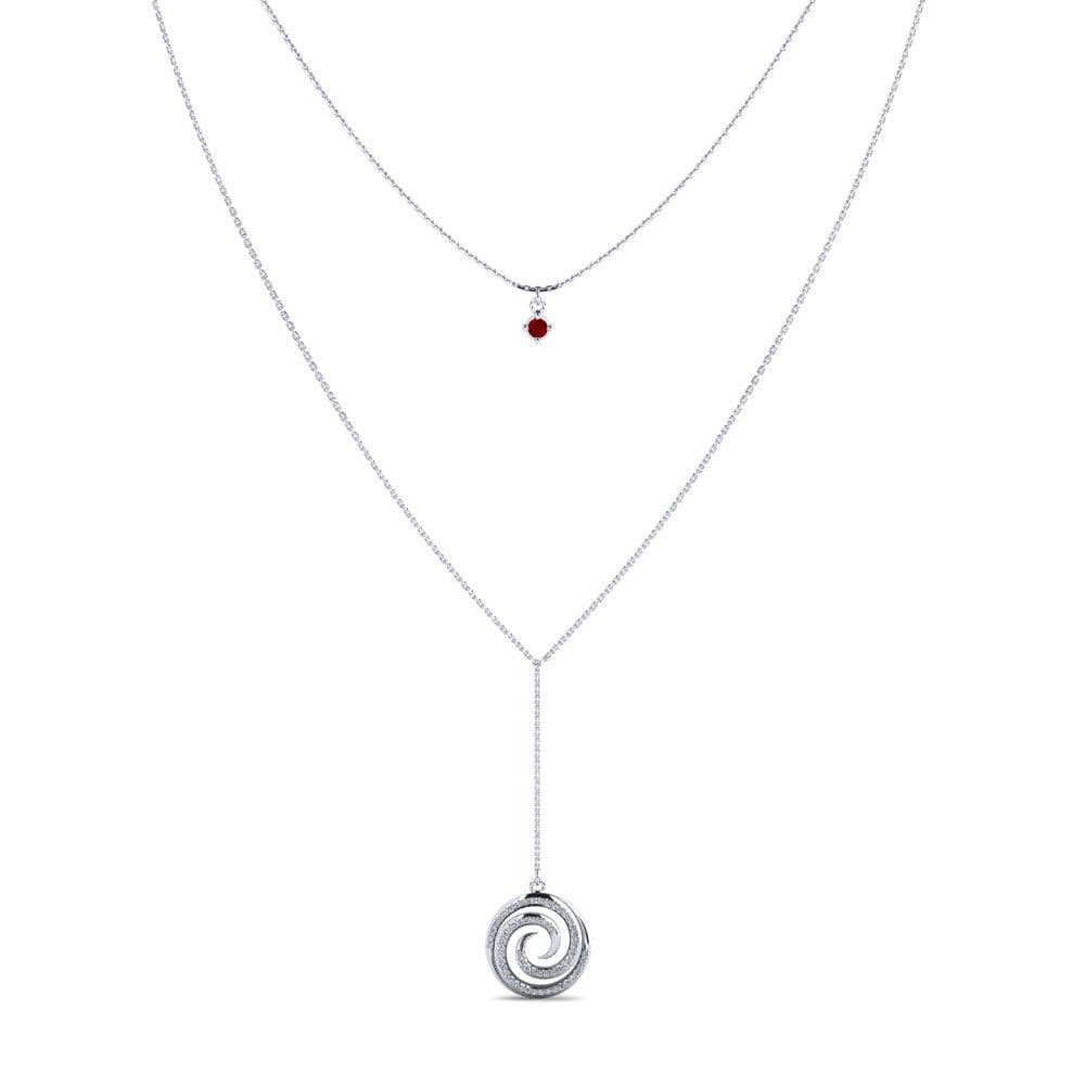 Circonita Roja Collar de Mujer Rayshelle
