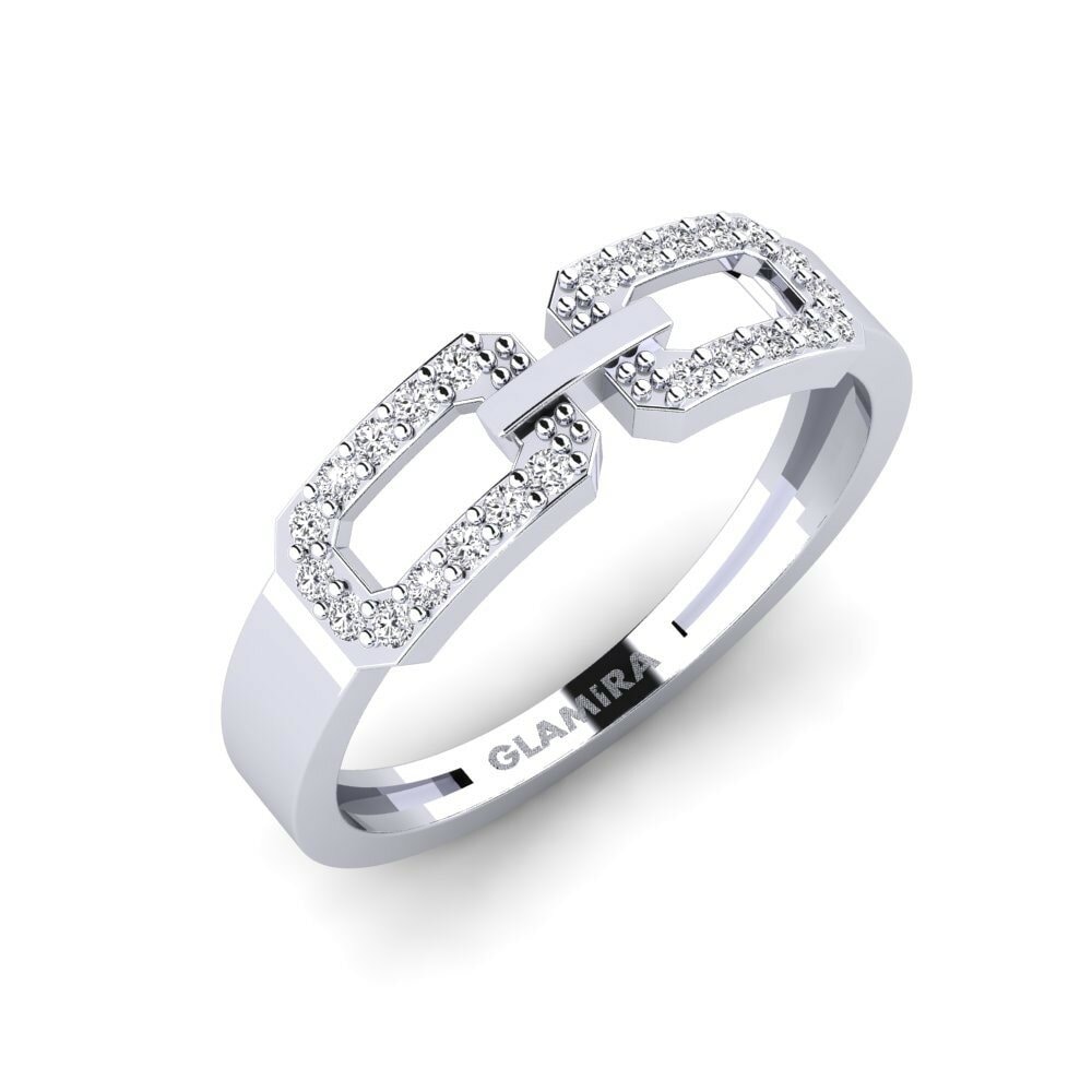 950 Platinum Ring Razem