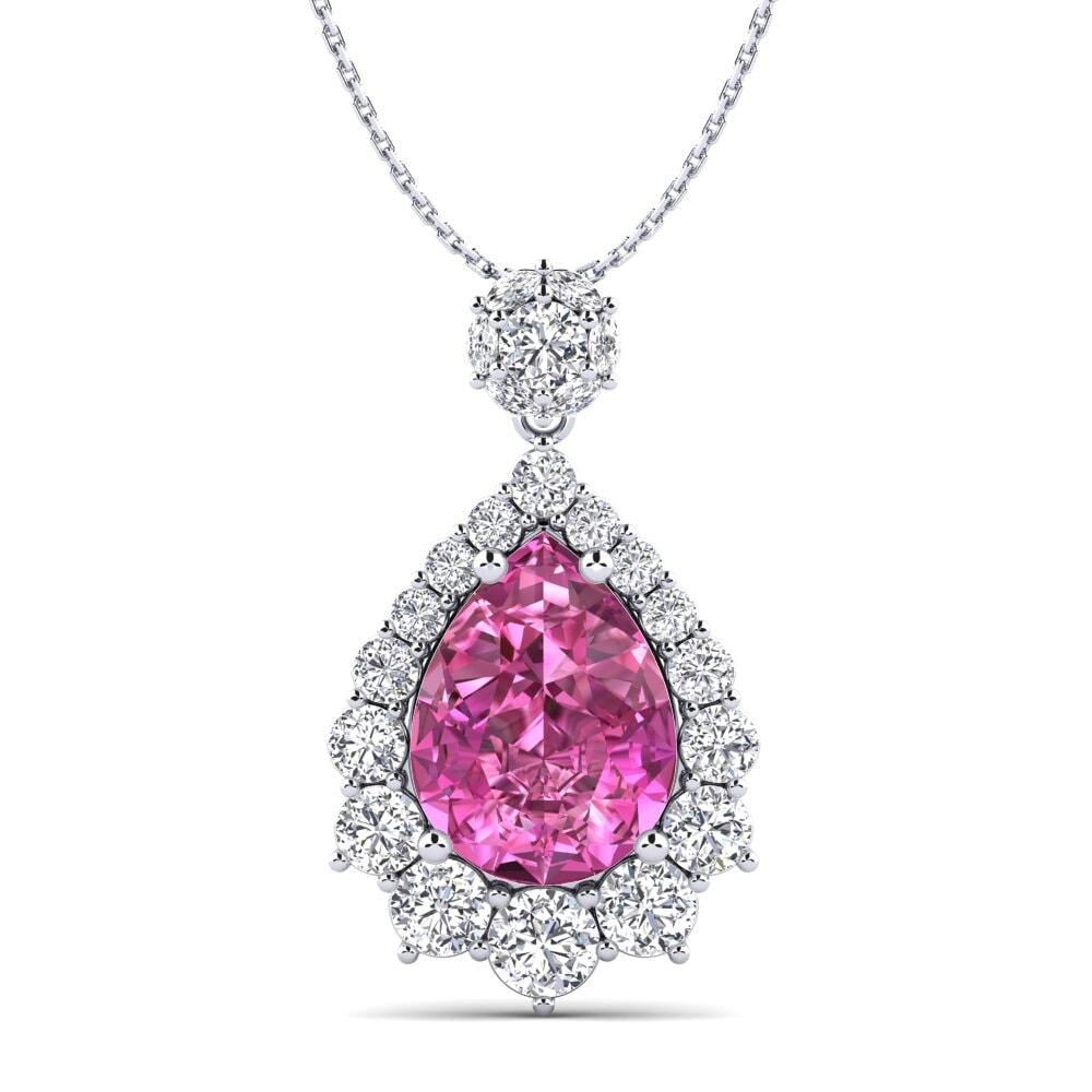 Pink Topaz Women's Pendant Reagan
