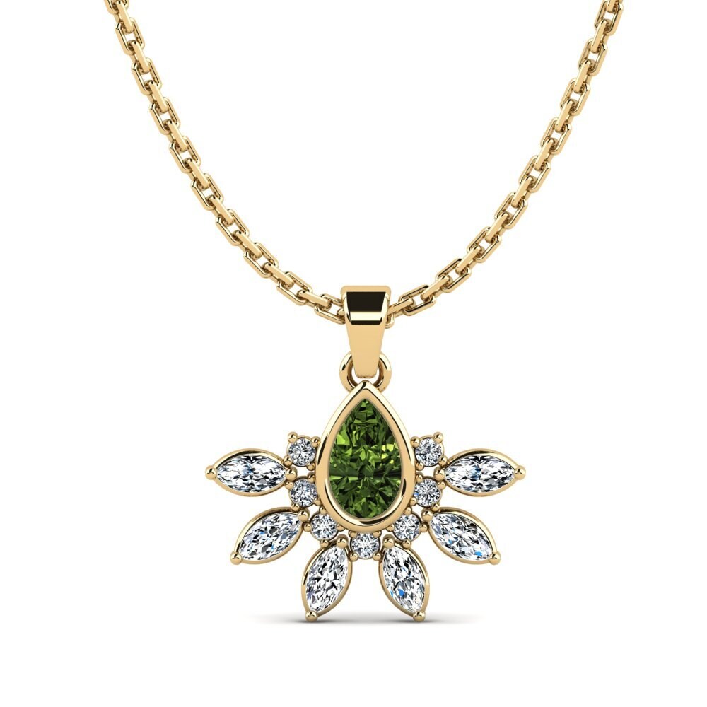 Green Sapphire Women's Pendant Reald