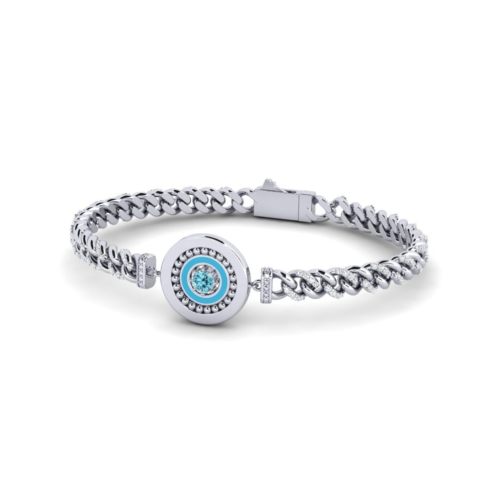 Blue Zircon Women's Bracelet Refeation