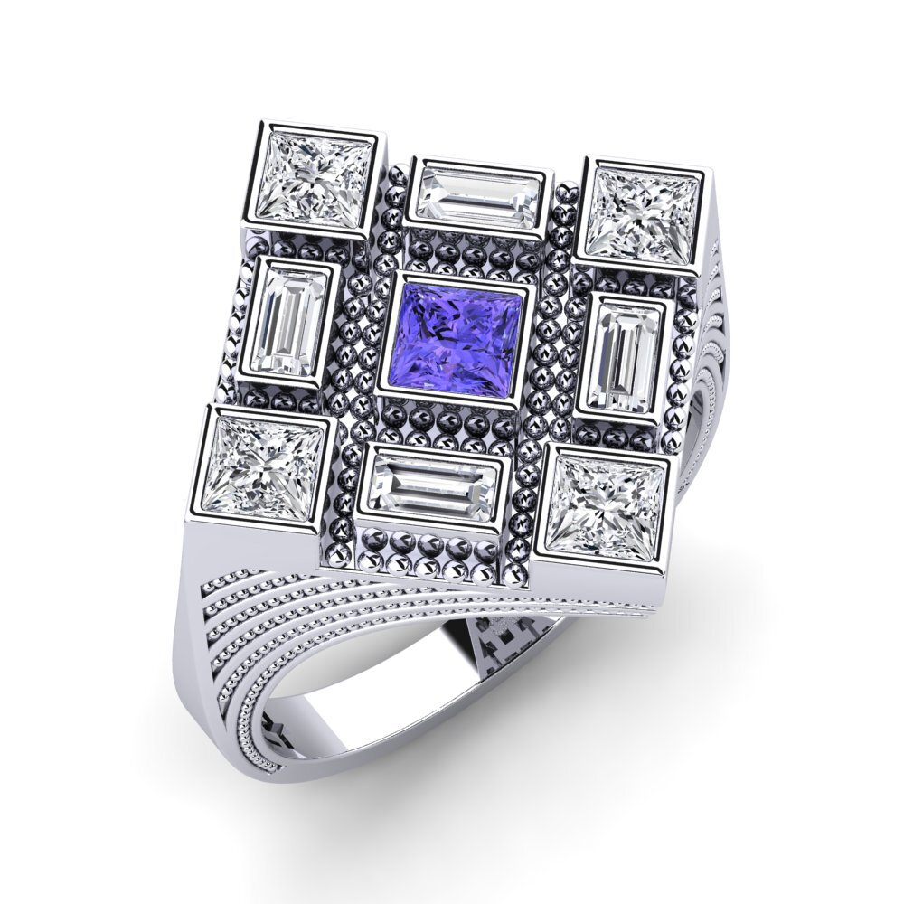 Tanzanite Men's Ring Regenia