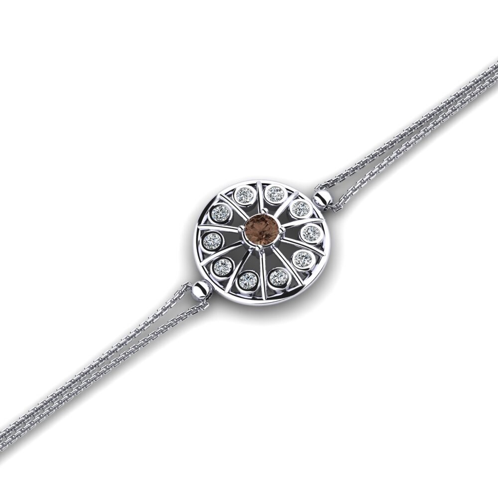 Smoky Quartz Women's Bracelet Regione