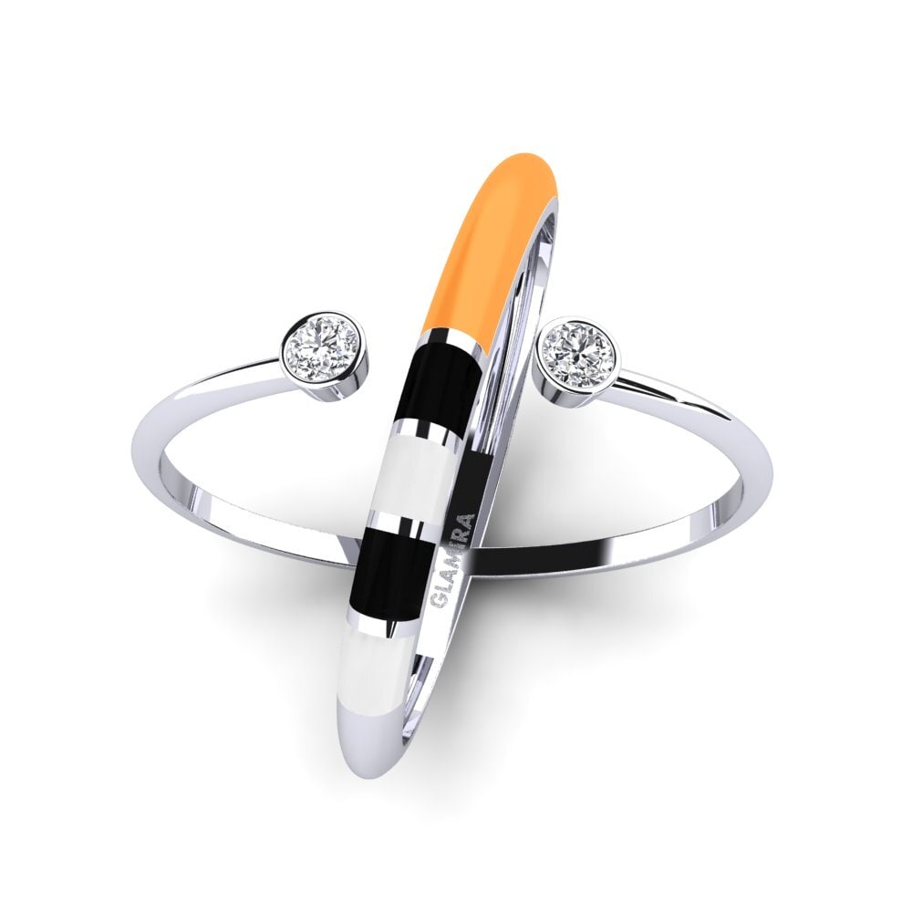 Diamante cultivado en laboratorio Anillo Regnbu
