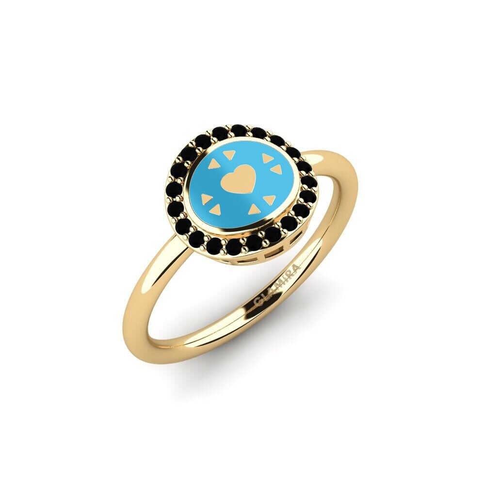 Black Sapphire Ring Reisom