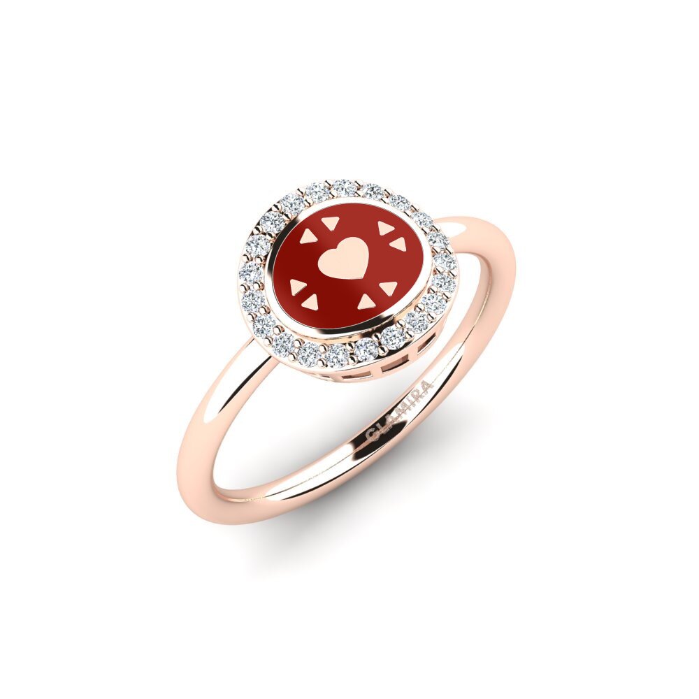 Rotgold 585 Ring Reisom