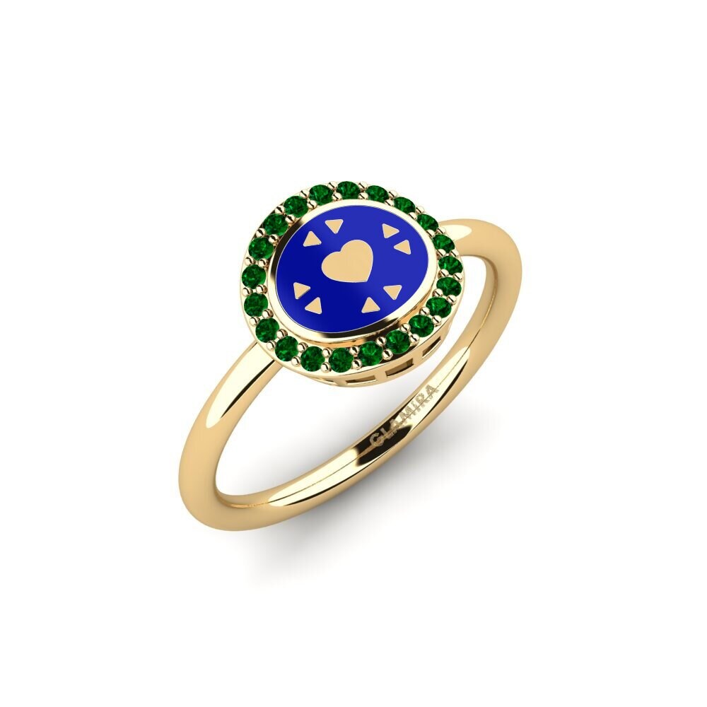 Grüner Zirkonia Ring Reisom