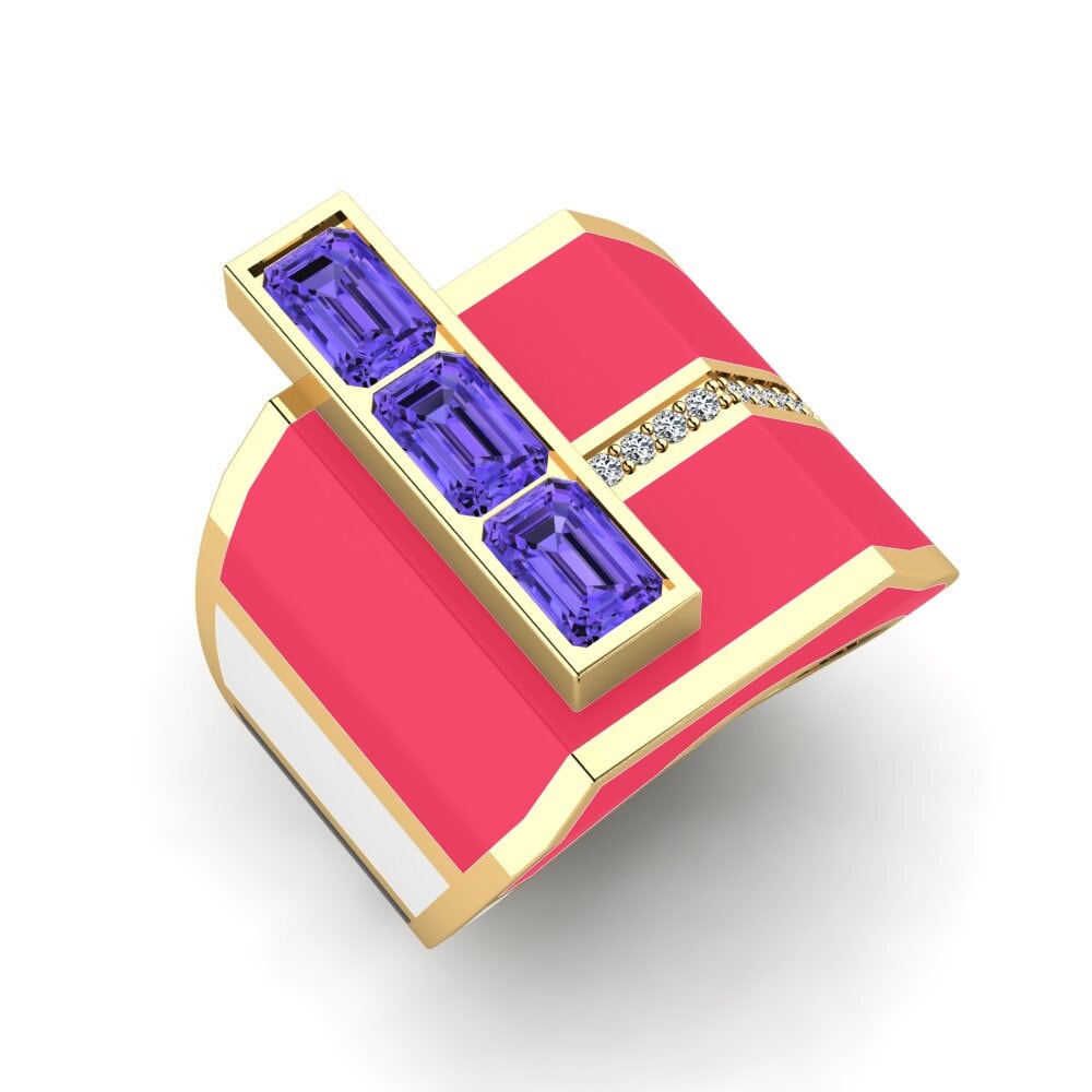 Tanzanite Men's Ring Rekkef