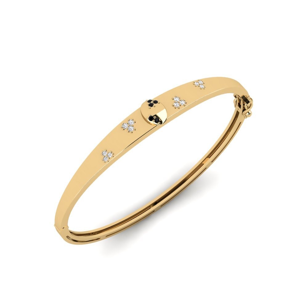 Black Sapphire Women's Bangle Reperos