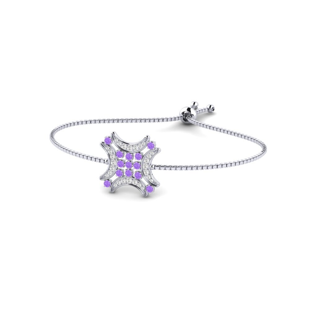 Paladio Amatista Pulsera de Mujer Reshmi