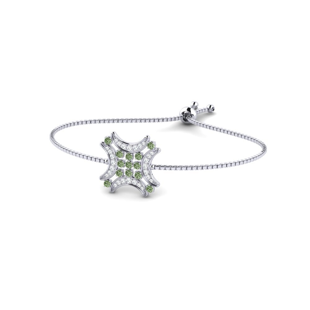 Green Diamond Women's Bracelet Reshmi