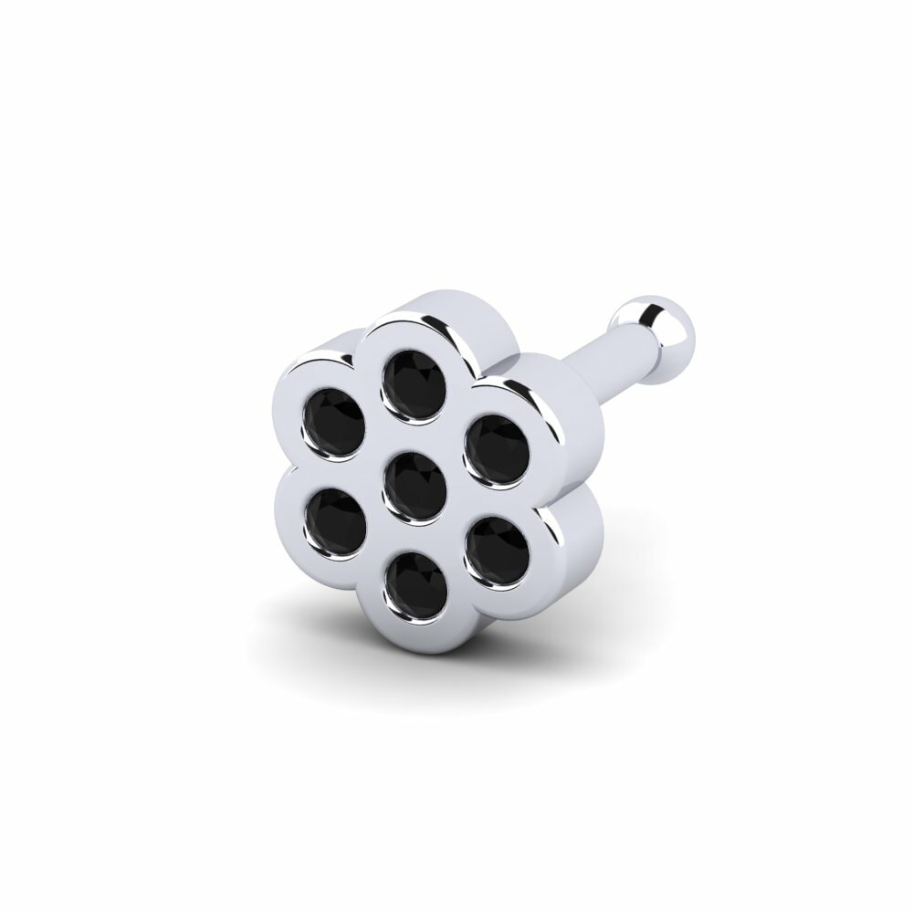 Black Diamond Nose Pin Resow