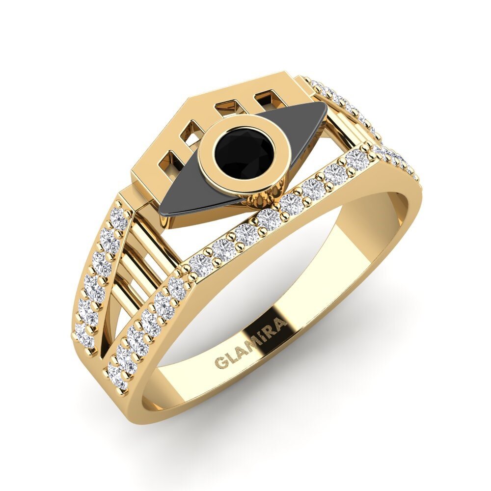 Black Onyx Ring Restesig