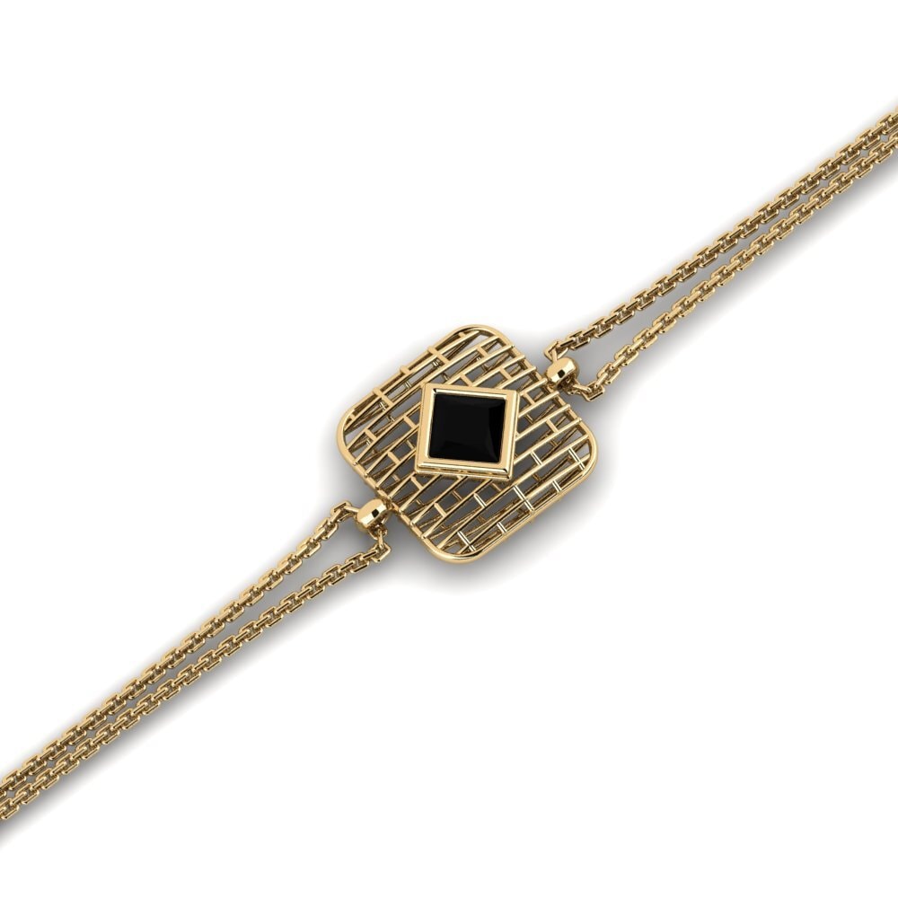 Princess Black Diamond Women's Bracelet Reurtsbo