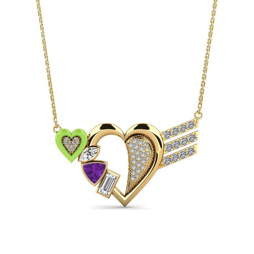 Amethyst Women's Necklace Revellove