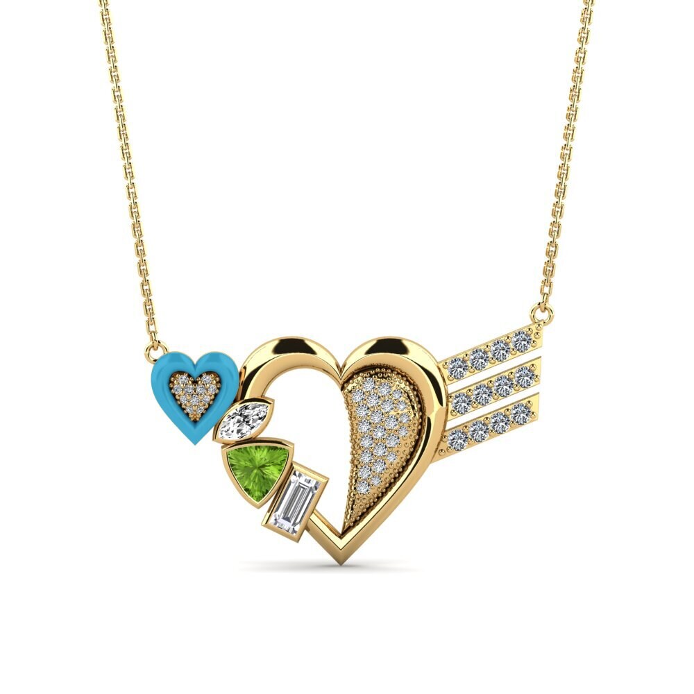 Peridot Women's Necklace Revellove