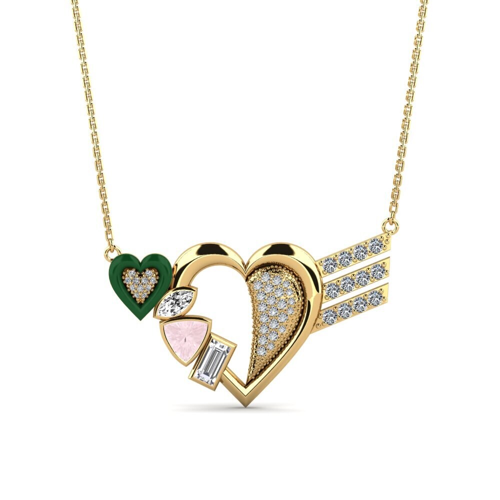 Rose Quartz Women's Necklace Revellove