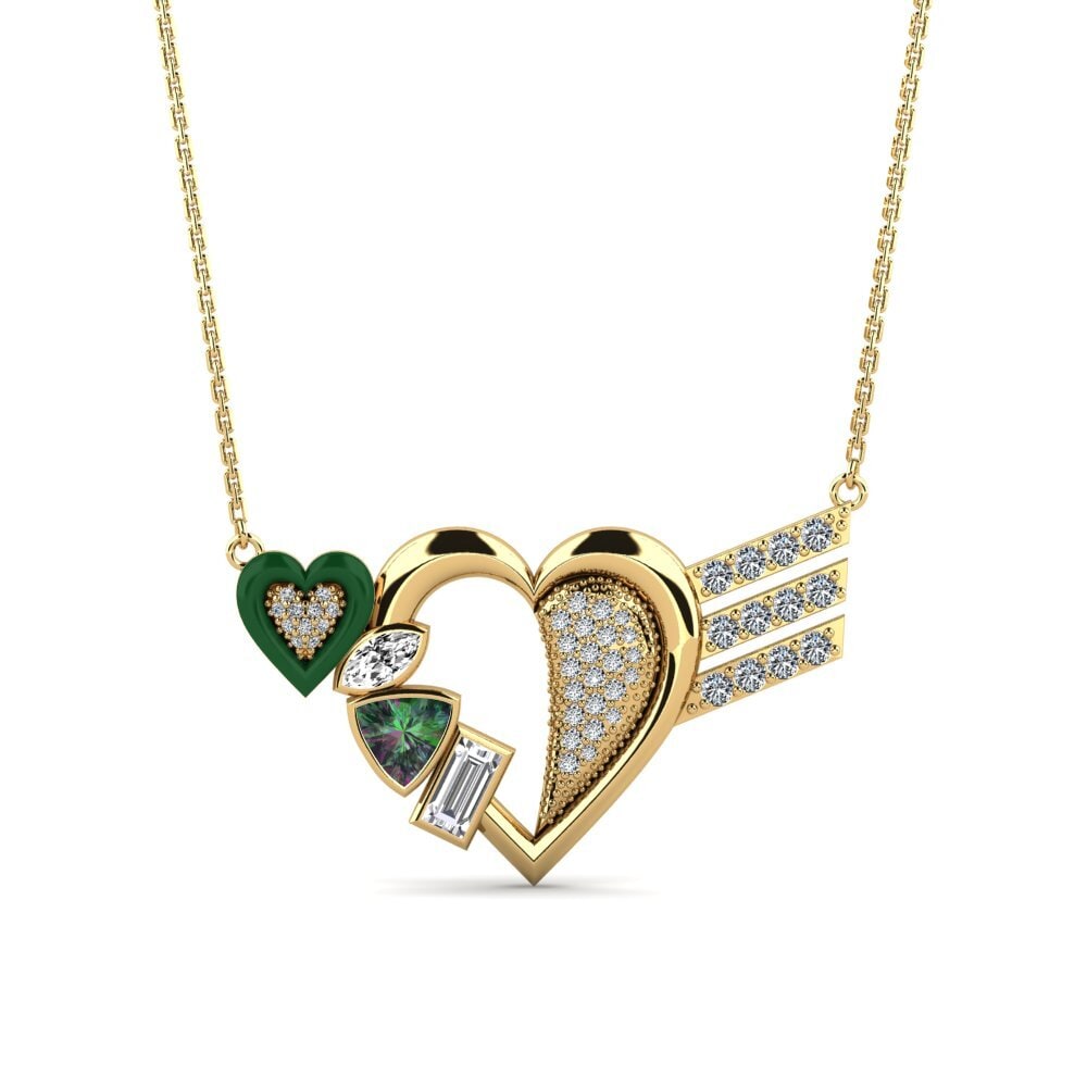 Mystic Topaz Women's Necklace Revellove