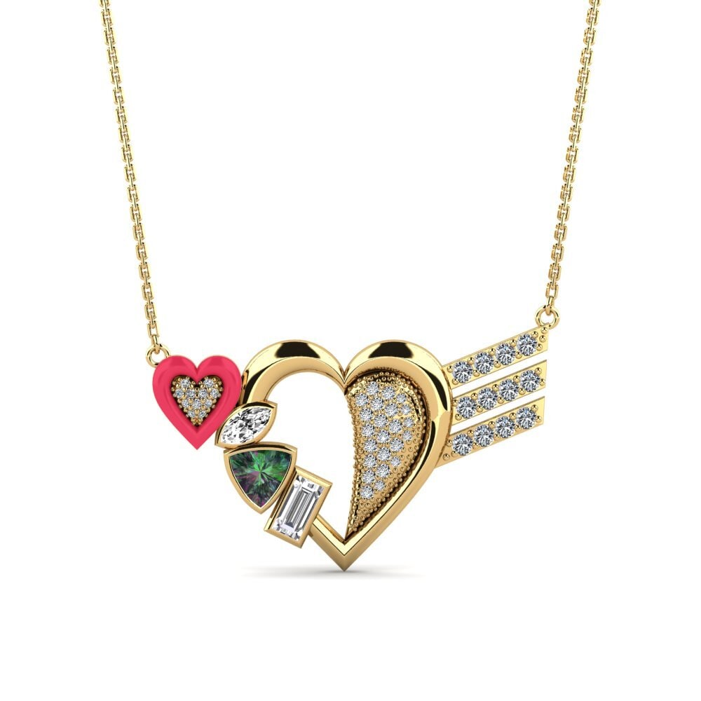 Mystic Topaz Women's Necklace Revellove