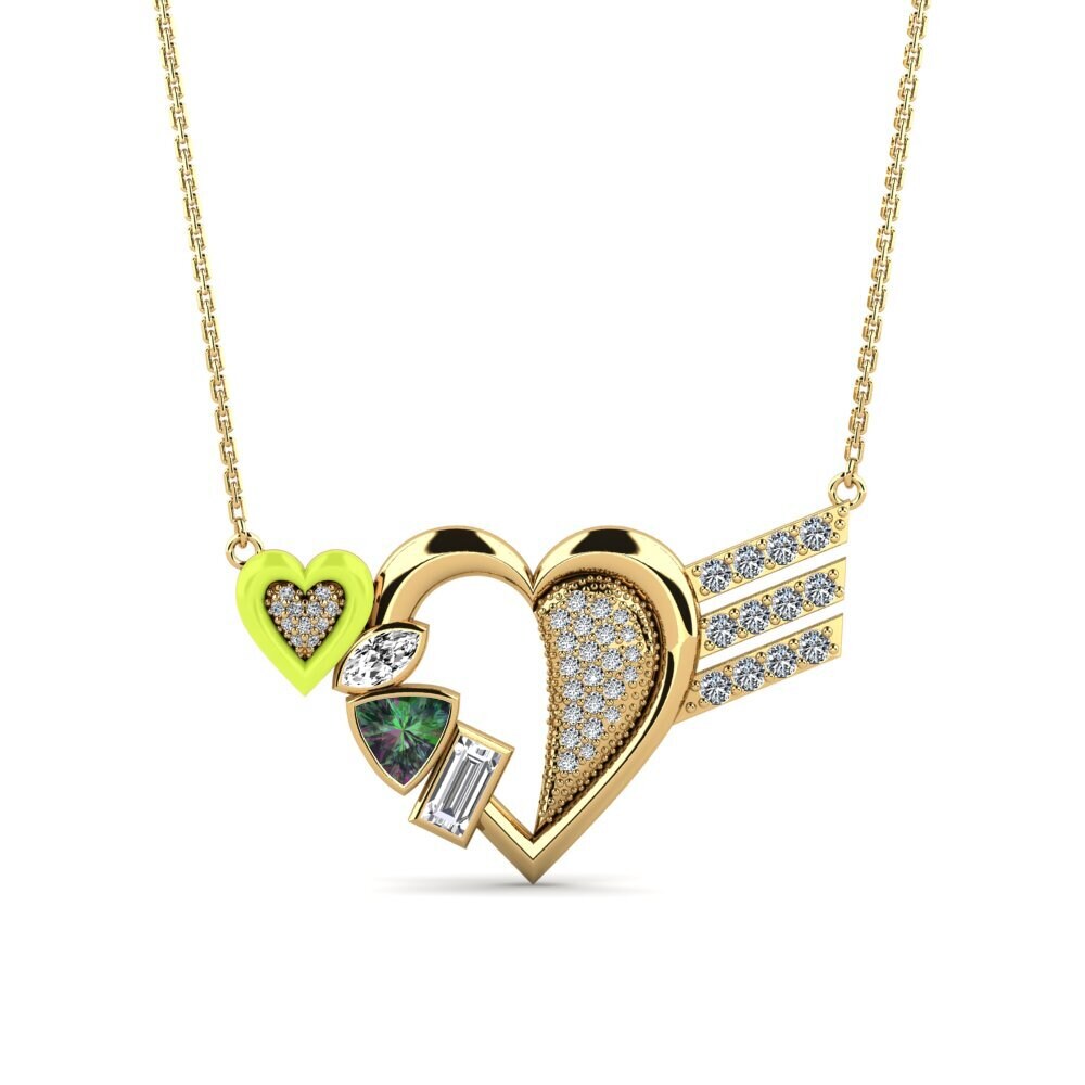 Mystic Topaz Women's Necklace Revellove